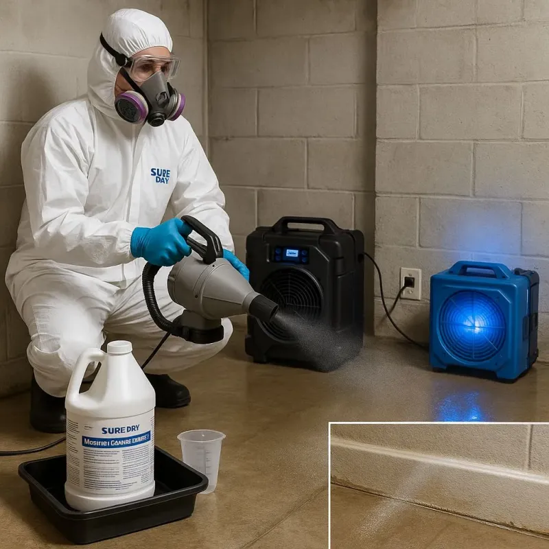 Sanitization and Odor Removal process in Cave Creek, AZ